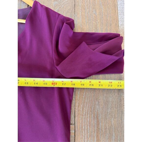 Anna Cate V Neck Purple Mini Dress Size XSmall - Picture 8 of 9